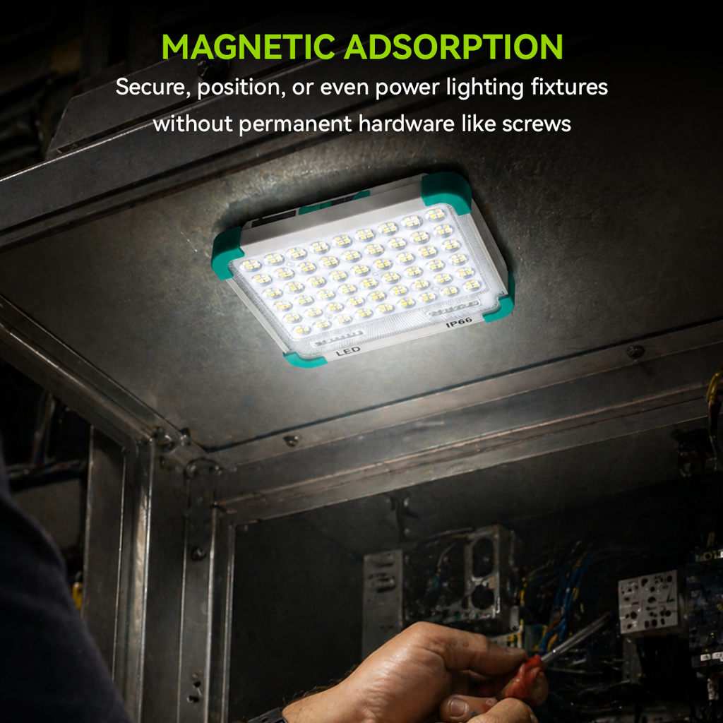 NSS Rechargeable LED Work Light 120W IP66 Waterproof Portable Emergency Flood Light