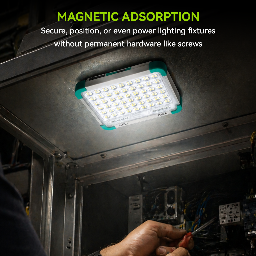 NSS Rechargeable LED Work Light 120W IP66 Waterproof Portable Emergency Flood Light