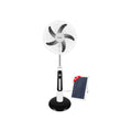 NSS 16" Solar Rechargeable Stand Fan – 10 Speed Modes & Emergency Power Bank