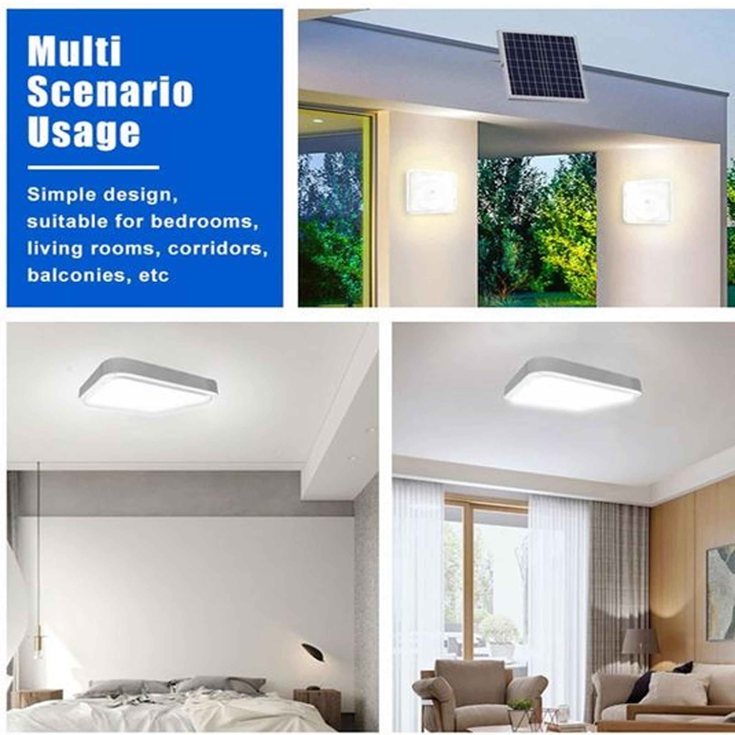 NSS Solar Ceiling Lights 100W- 800W