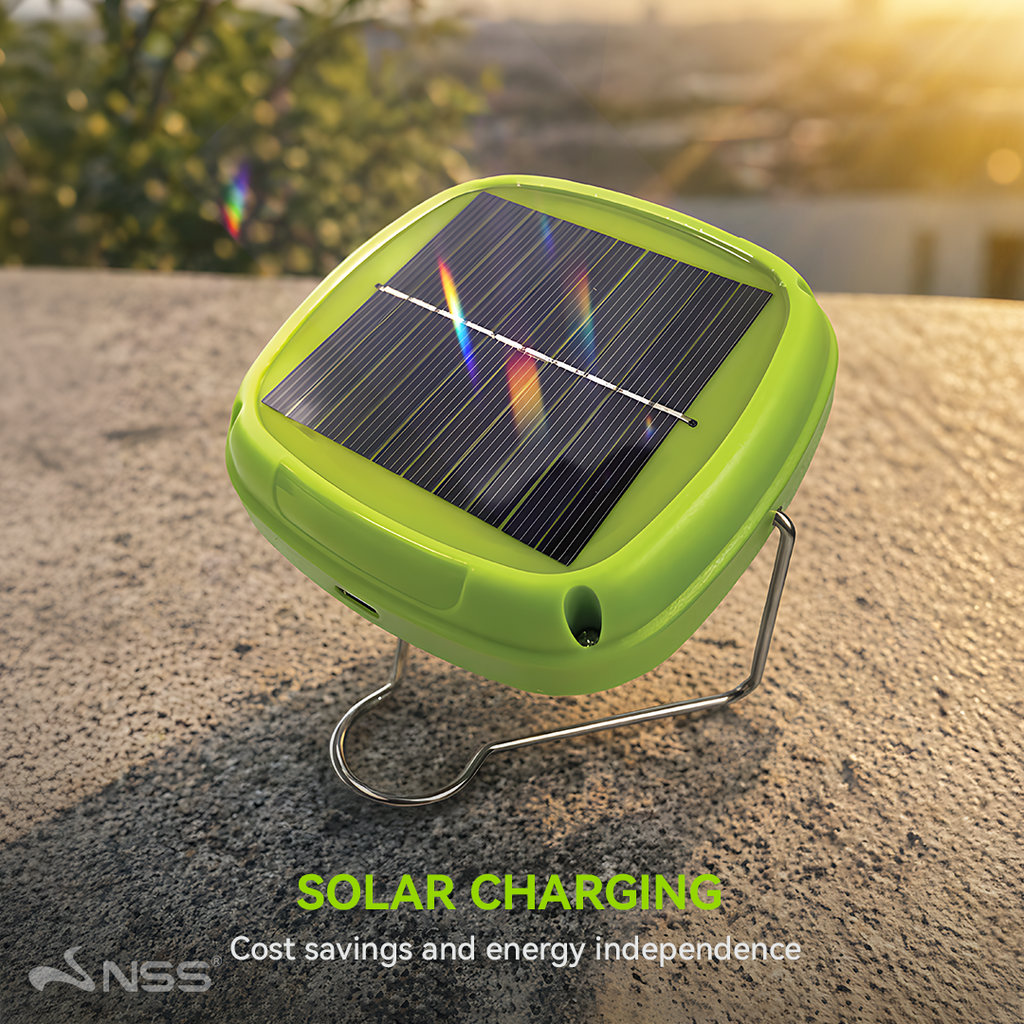 NSS Solar LED Light Portable Lamp for Outdoor and Indoor Use