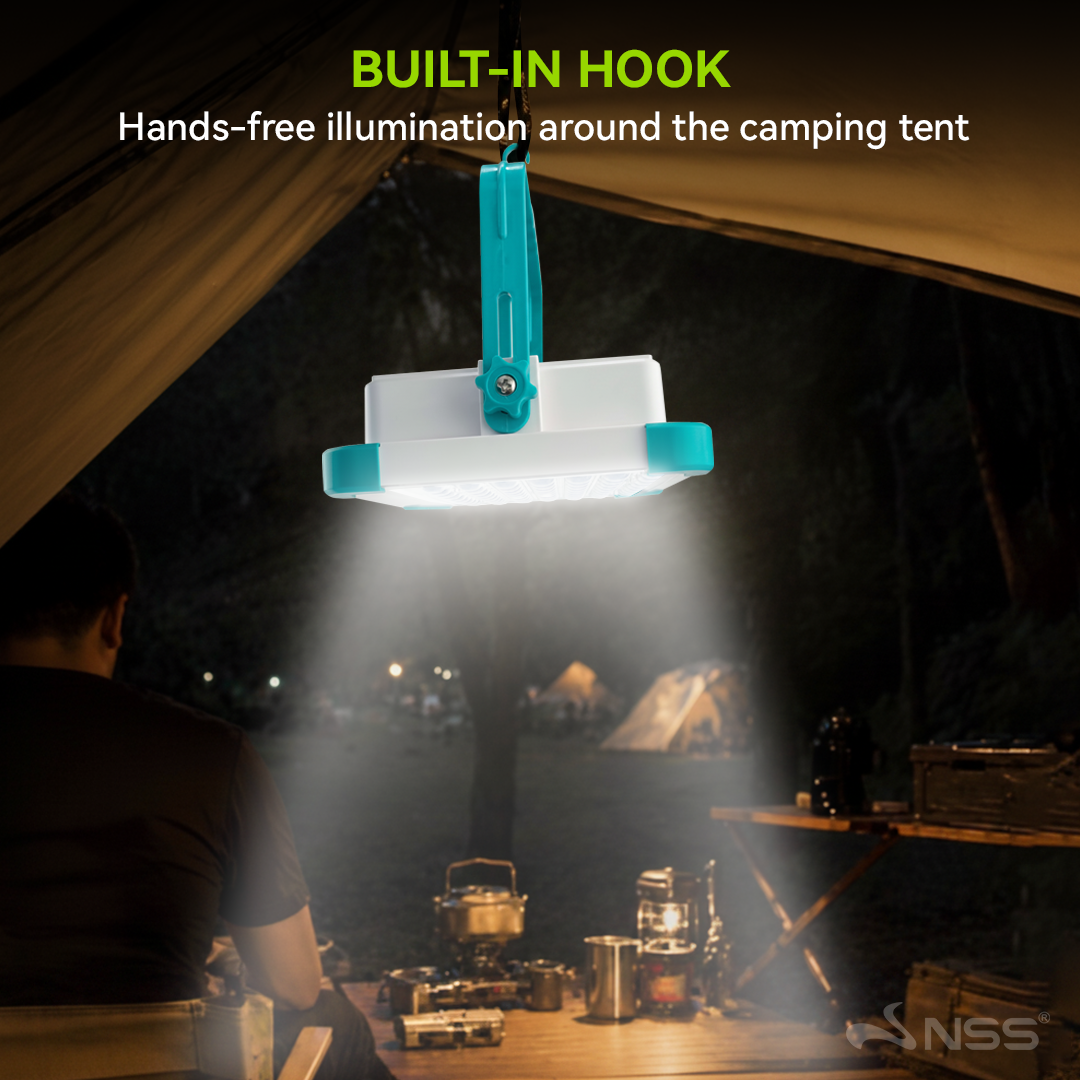 NSS Rechargeable LED Work Light 120W IP66 Waterproof Portable Emergency Flood Light