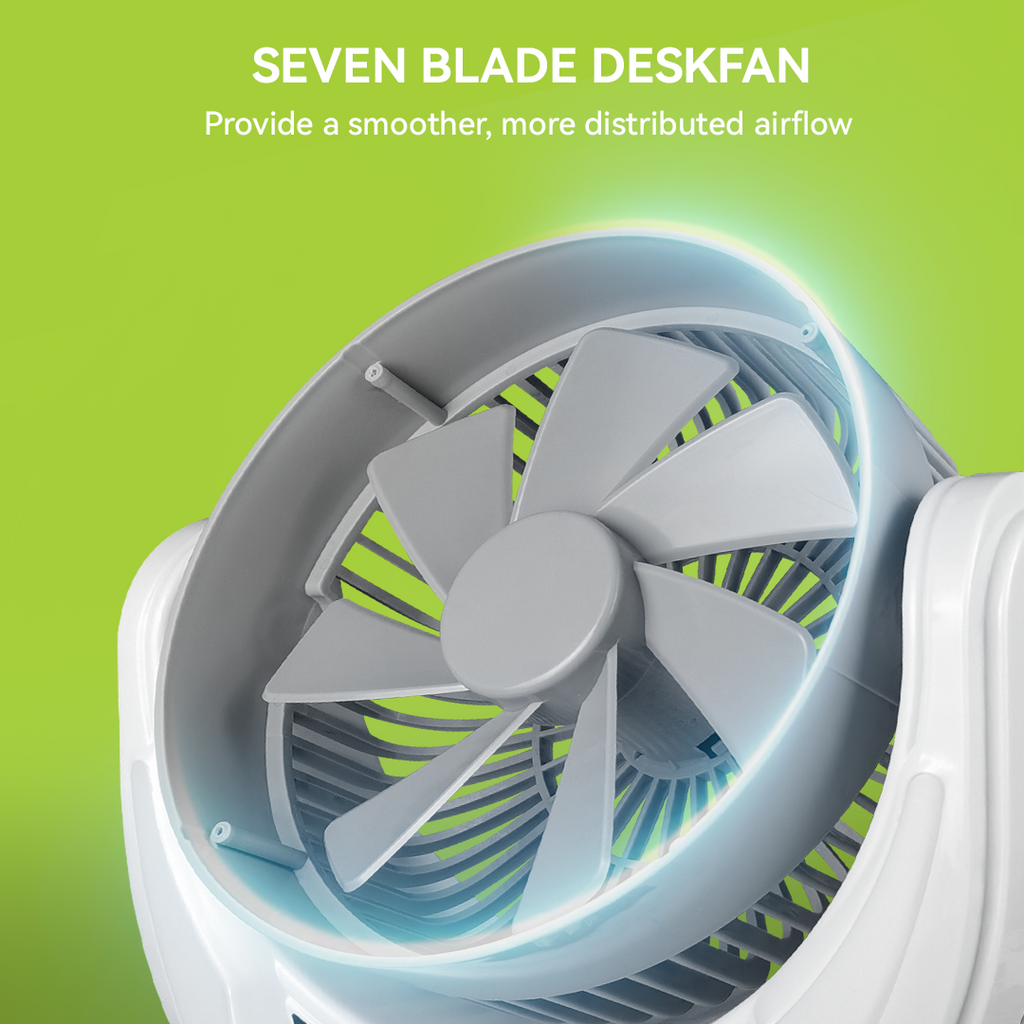 NSS 3 in 1 Solar Portable Deskfan