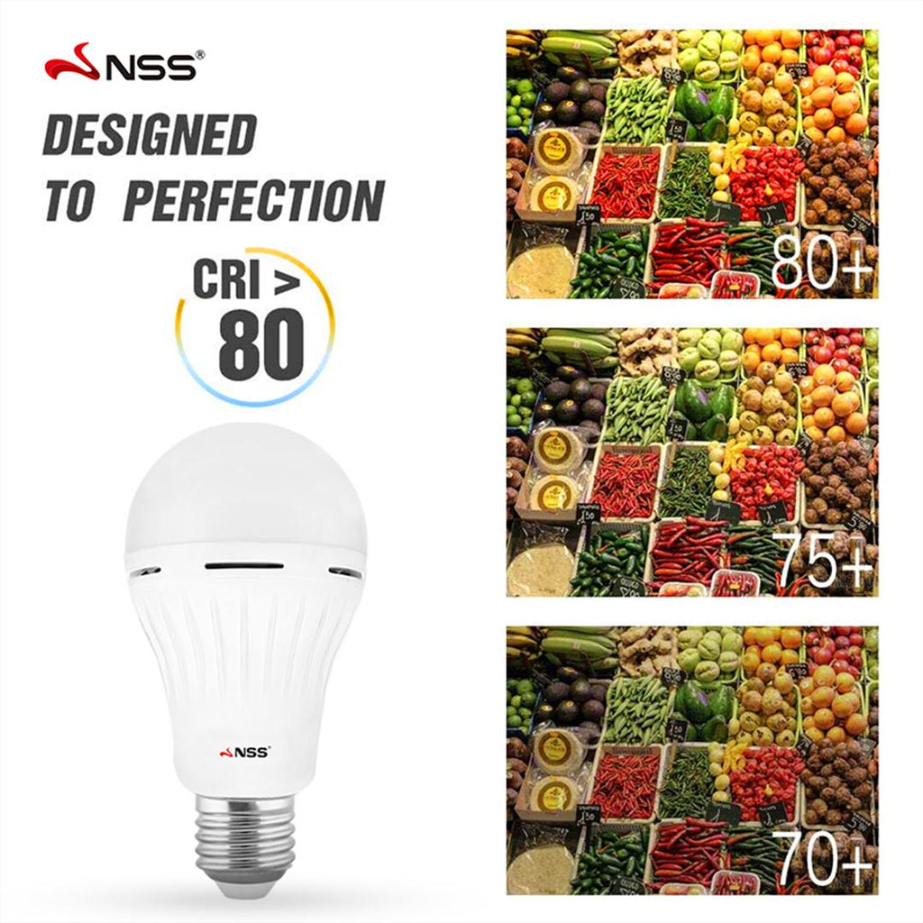 NSS Smart Emergency Rechargeable LED Bulb