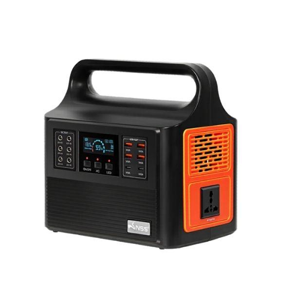 NSS [NEW LAUNCH] Solar Generator 300W-300W Peak Power Inverter 31000mAh Portable Power Station Multi-Functional Lithium Battery Emergency Power Supply for Camping Outdoor Home Blackout with AC/DC/USB Ports