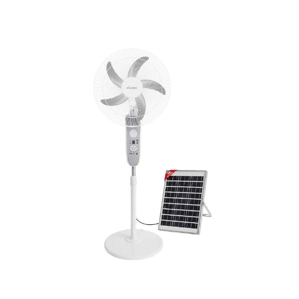 NSS 16" Solar Rechargeable Stand Fan