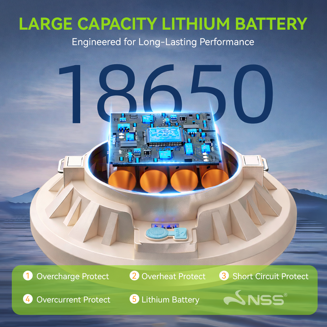 NSS Solar Magnetic UFO Emergency Light – Portable Hanging LED Lamp with USB-C Charging for Camping & Power Outages (596 Series)