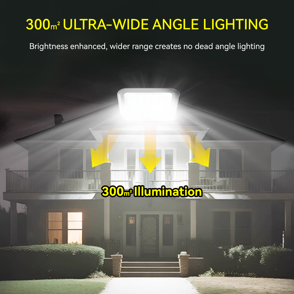 NSS K Series Solar Powered LED Flood Light 100W 200W 300W 500W Waterproof