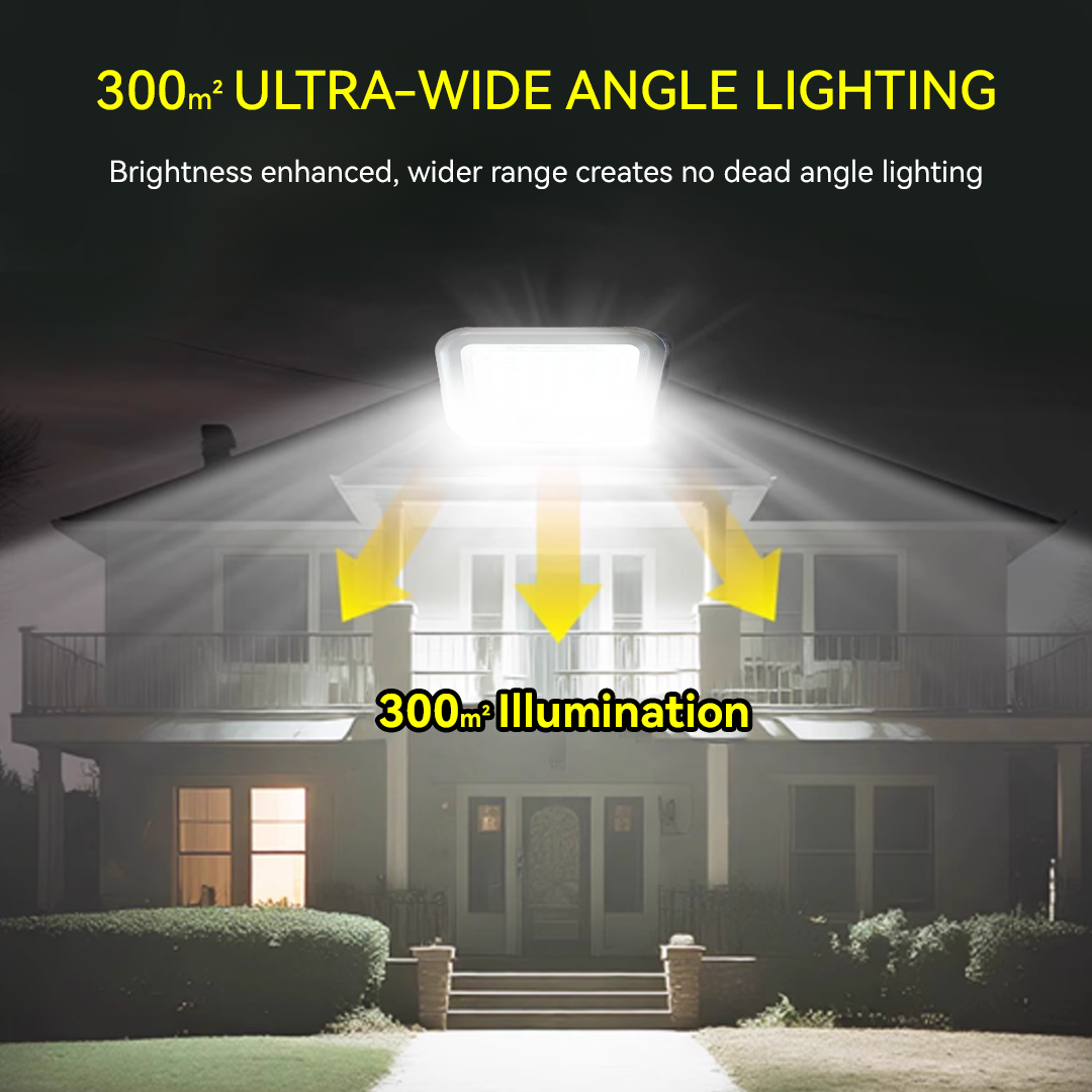 NSS K Series Solar Powered LED Flood Light 100W 200W 300W 500W Waterproof