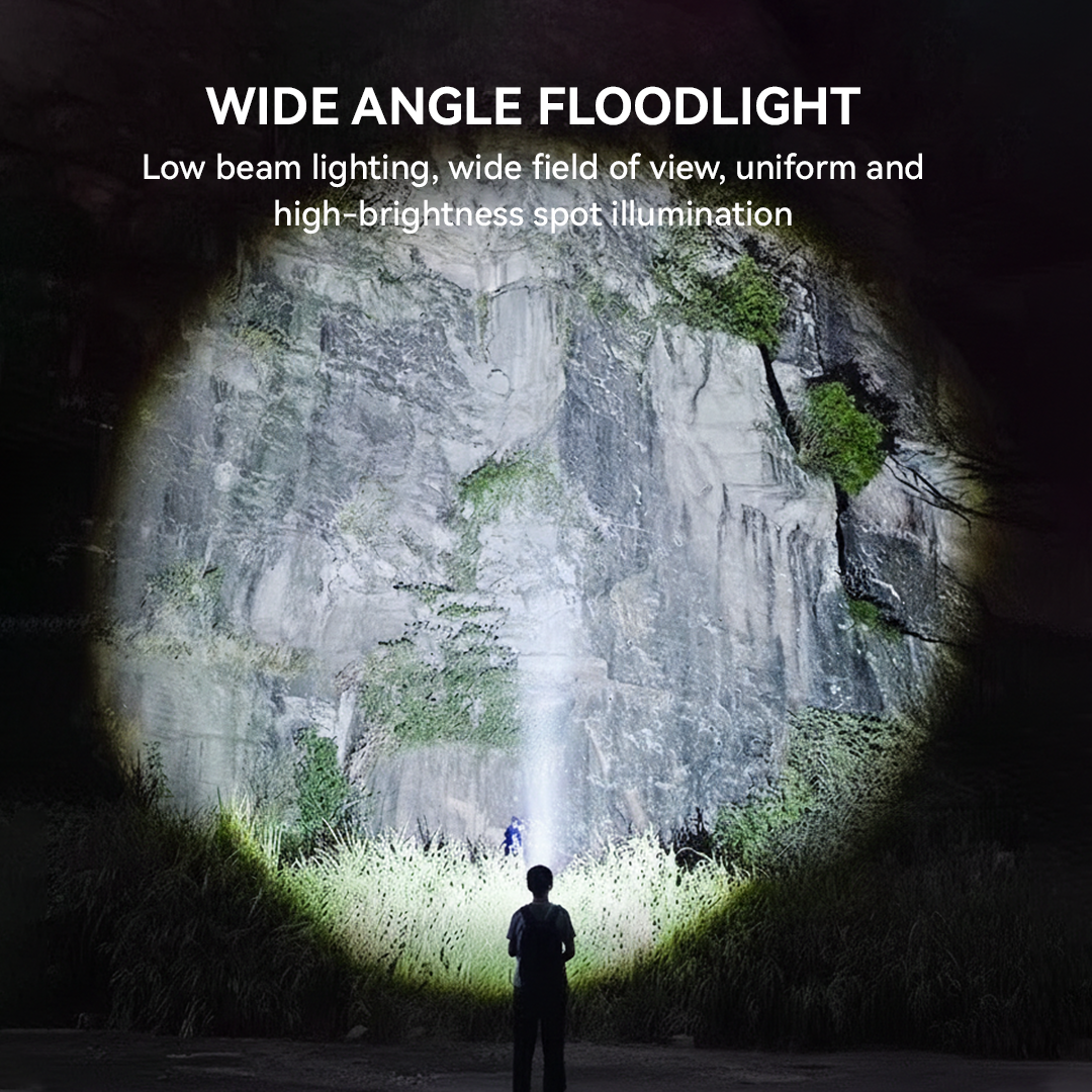 NSS Rechargeable Zoomable LED Flashlight – High Power Tactical Torch