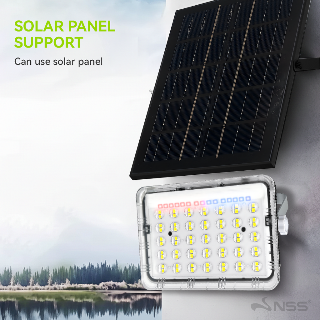 NSS Rechargeable Outdoor Solar LED Light with Long Battery Backup