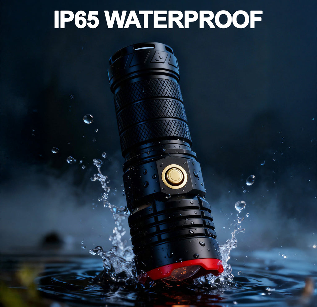 NSS Zoomable LED Flashlight Outdoor Flashlight