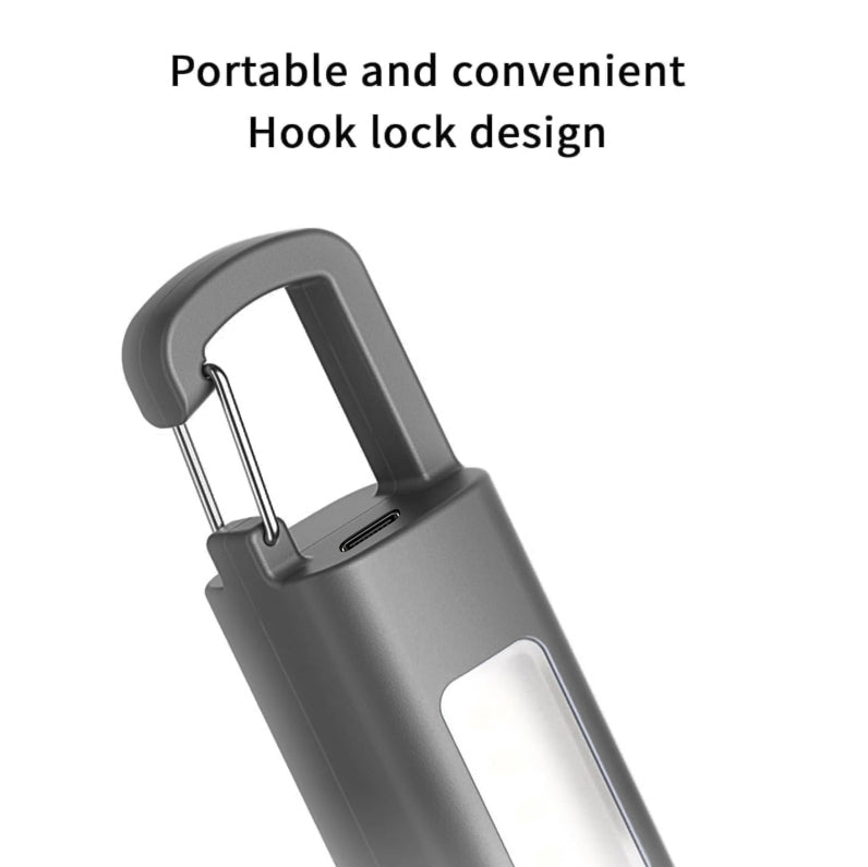 NSS LED XPE Zoomable Flashlight – Rechargeable USB-C Torch with 3 Light Modes & 1200mAh Battery