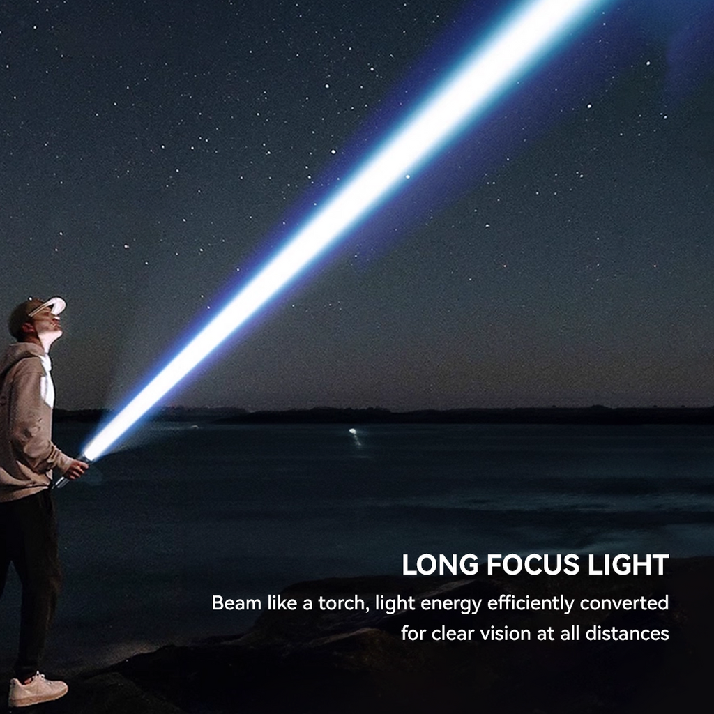 NSS LED Zoomable  Aluminum Alloy Flashlight