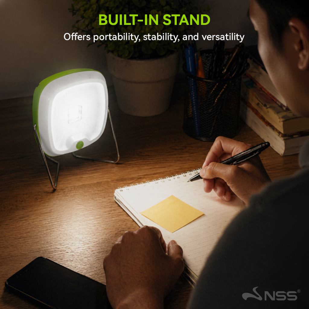 NSS Solar LED Light Portable Lamp for Outdoor and Indoor Use