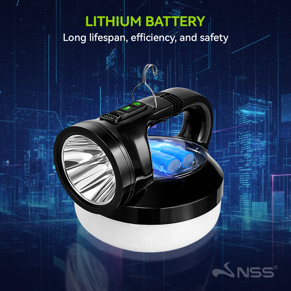 NSS 2-in-1 Solar Rechargeable LED Emergency Lamp