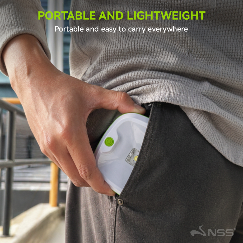 NSS Solar LED Light Portable Lamp for Outdoor and Indoor Use