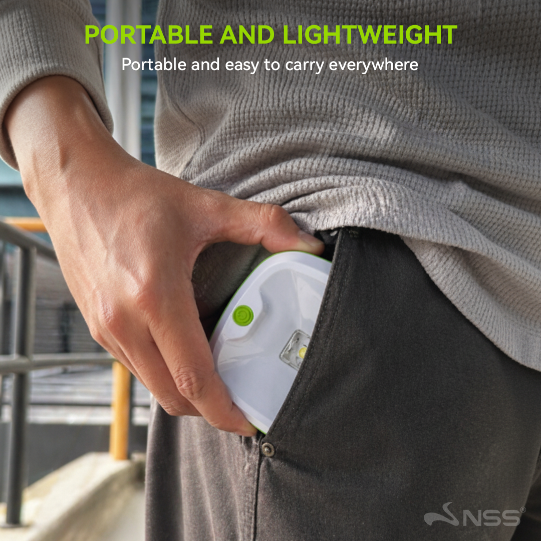NSS Solar LED Light Portable Lamp for Outdoor and Indoor Use