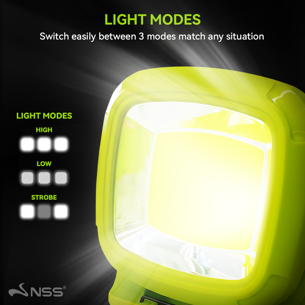 NSS Portable Emergency Solar Light with Powerbank
