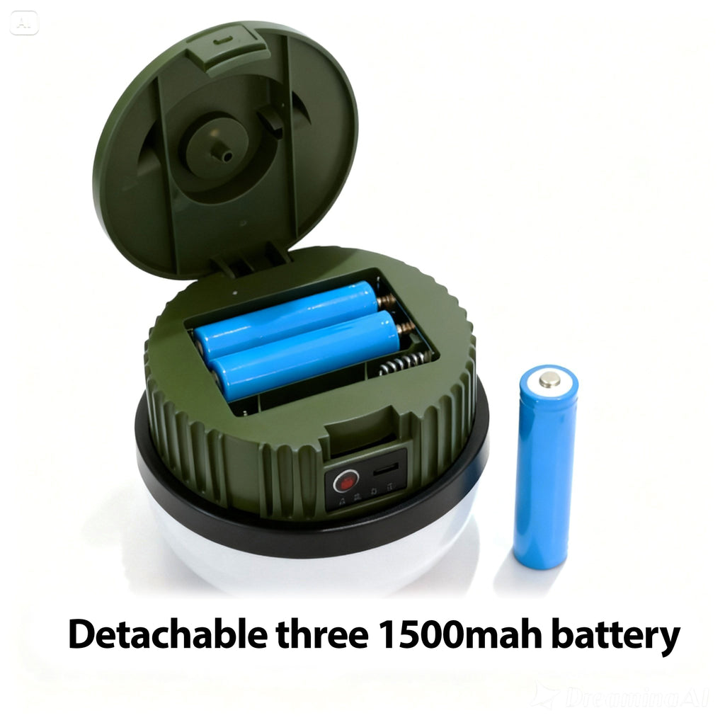 NSS 150W Rechargeable LED Emergency Lamp – Waterproof Camping Lantern with 5 Modes