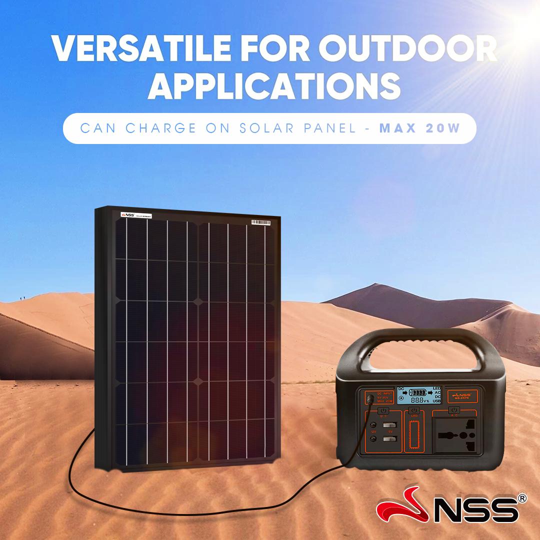 NSS 100W Mini Portable Solar Generator – Compact Power Station for Camping & Emergency (NS-2576)