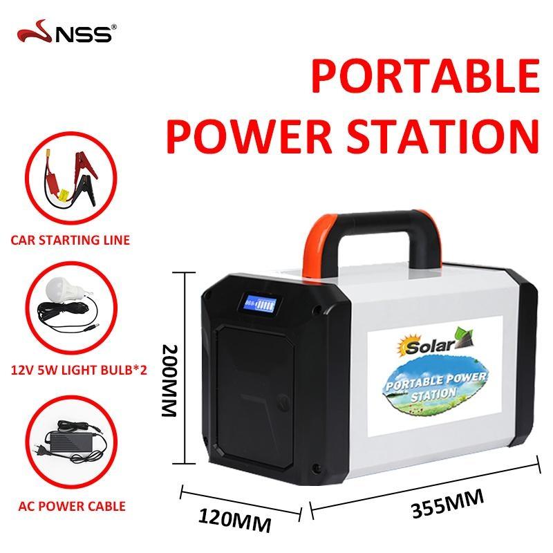 NSS 500W Portable Power Station – Solar Generator for Home, Camping & Emergencies (NS-2581)