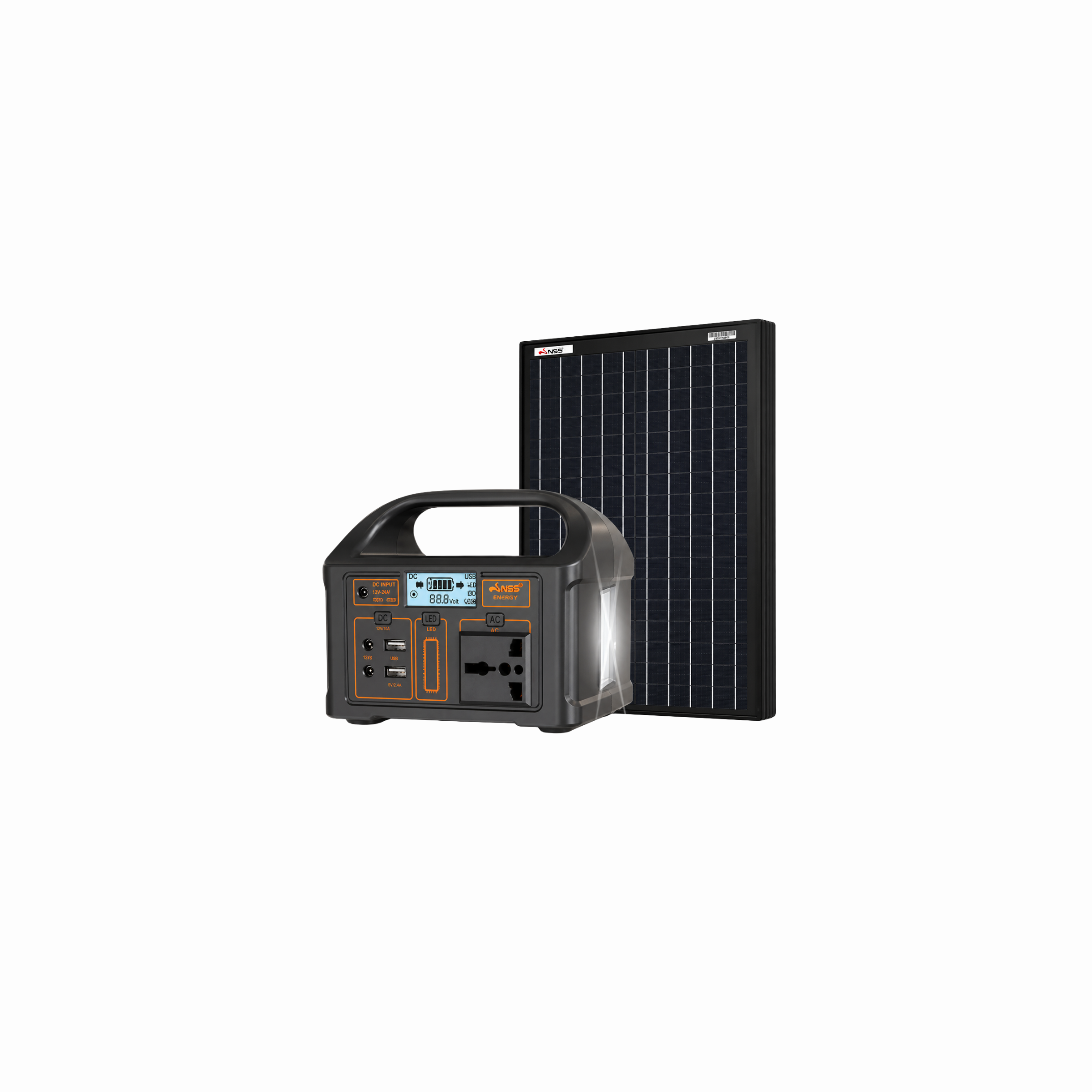 NSS 100W Mini Portable Solar Generator – Compact Power Station for Camping & Emergency (NS-2576)