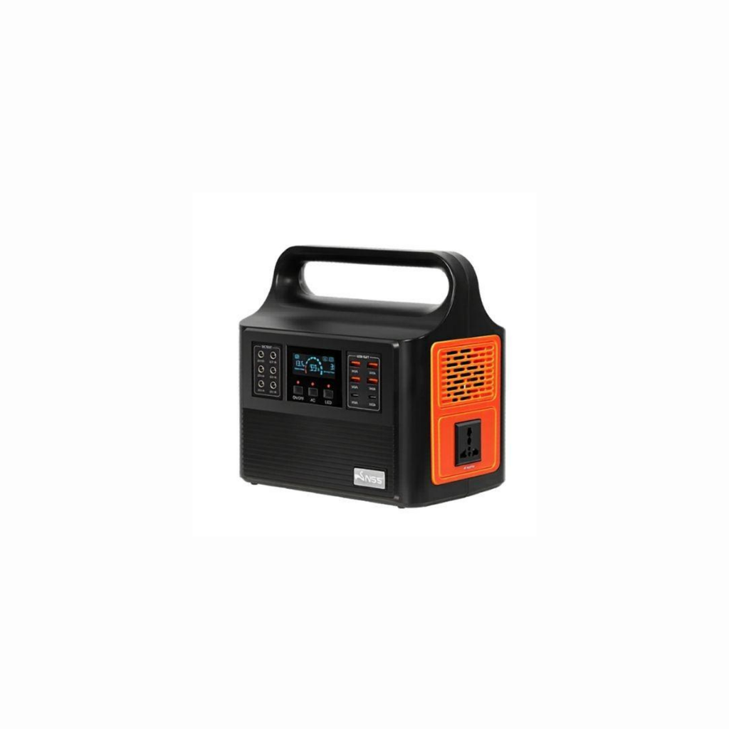 NSS [NEW LAUNCH] Solar Generator 300W-300W Peak Power Inverter 31000mAh Portable Power Station Multi-Functional Lithium Battery Emergency Power Supply for Camping Outdoor Home Blackout with AC/DC/USB Ports