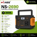 NSS 300W Portable Power Station 80,000mAh – Solar Generator for Camping, Home Backup & Outdoor Devices