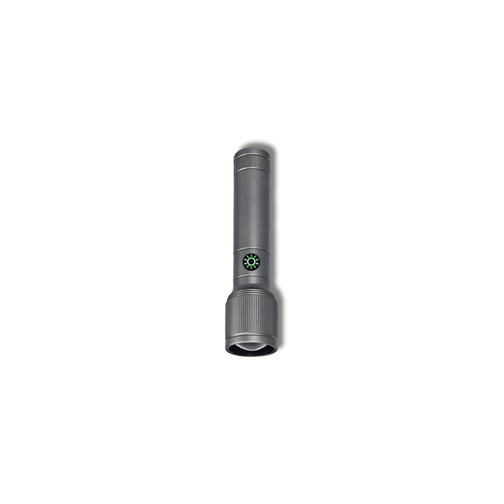 NSS Rechargeable Zoomable LED Flashlight – 1200LM Tactical Torch with 3 Modes