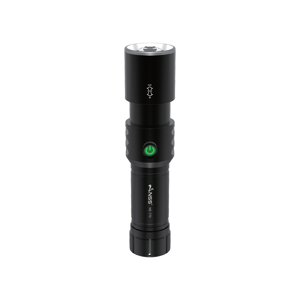 NSS LED Zoomable  Aluminum Alloy Flashlight