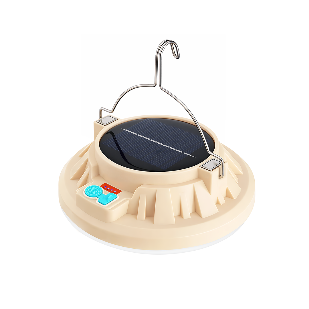 NSS Solar Magnetic UFO Emergency Light – Portable Hanging LED Lamp with USB-C Charging for Camping & Power Outages (596 Series)