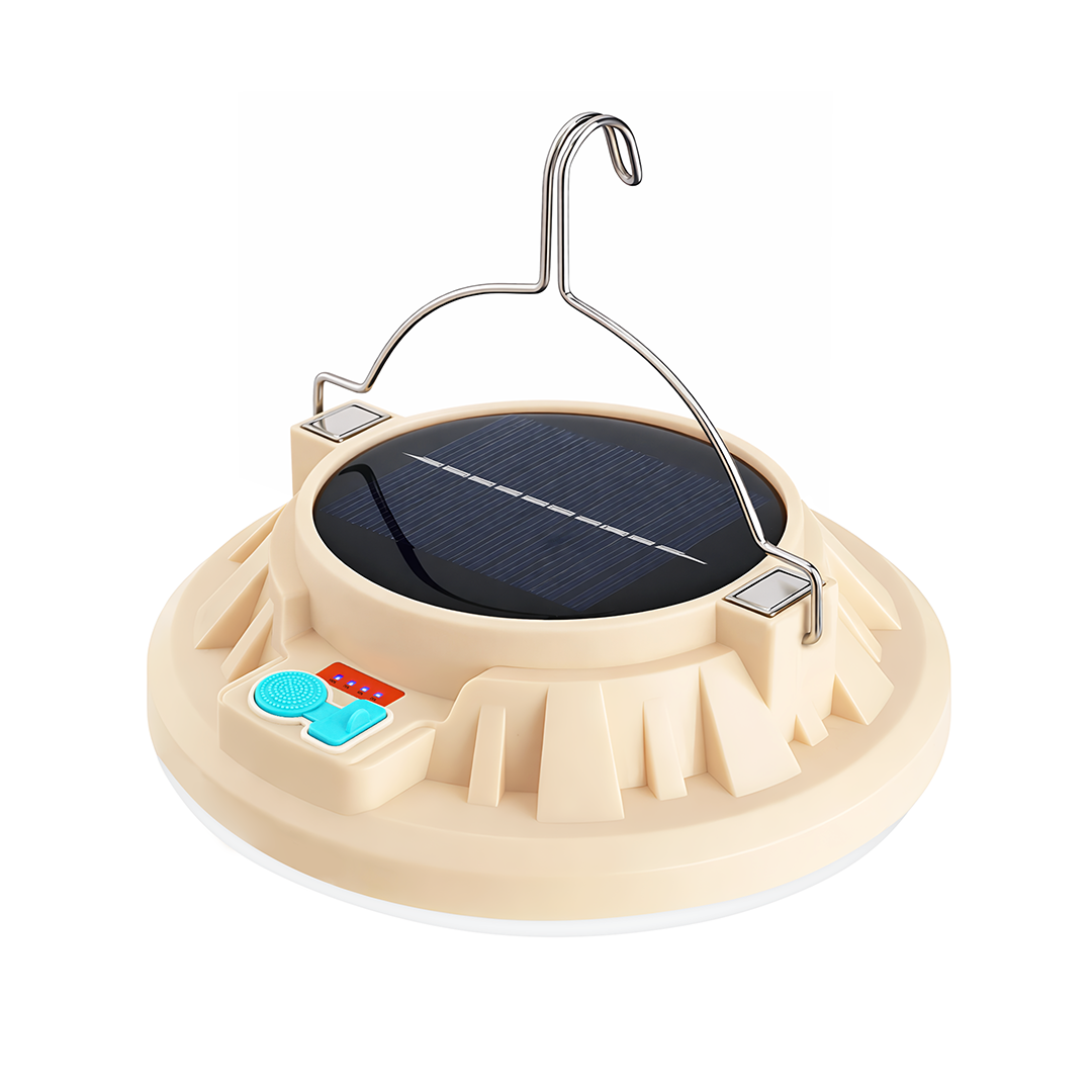 NSS Solar Magnetic UFO Emergency Light – Portable Hanging LED Lamp with USB-C Charging for Camping & Power Outages (596 Series)