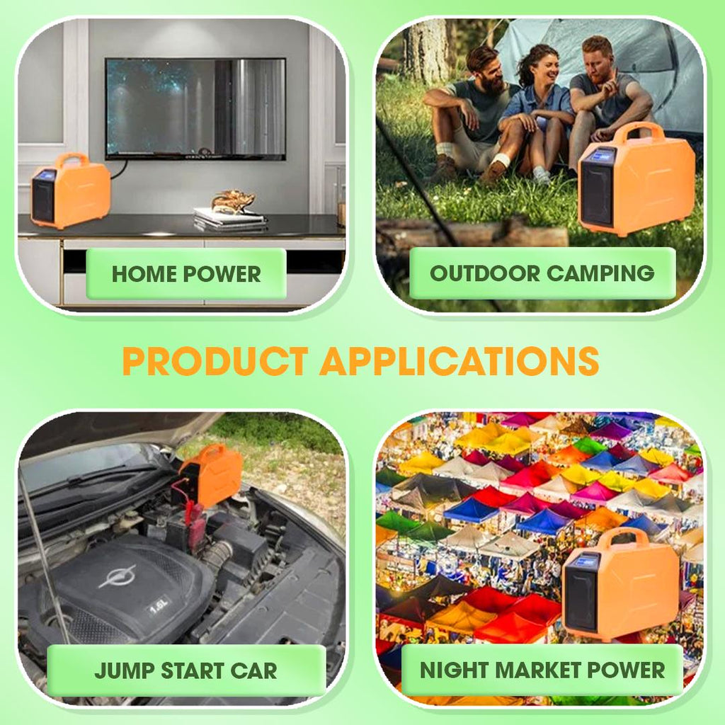 NSS 200W Portable Solar Generator Power Station – Backup Power for Home & Camping (NS-2582)