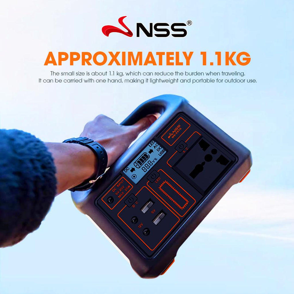 NSS 100W Mini Portable Solar Generator – Compact Power Station for Camping & Emergency (NS-2576)