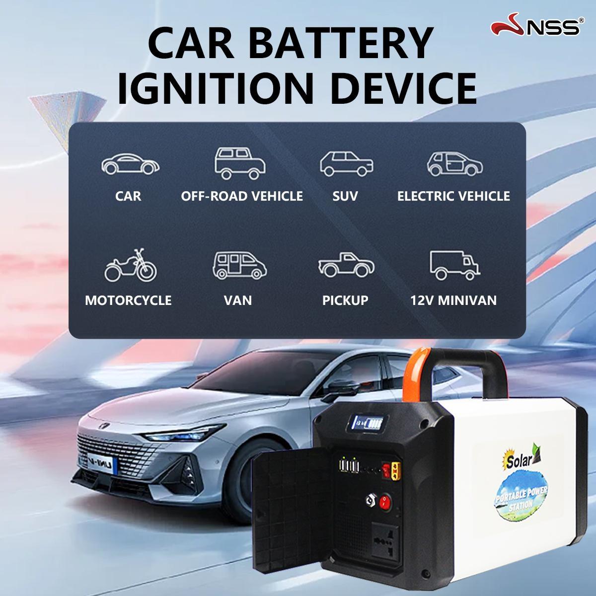 NSS 500W Portable Power Station – Solar Generator for Home, Camping & Emergencies (NS-2581)