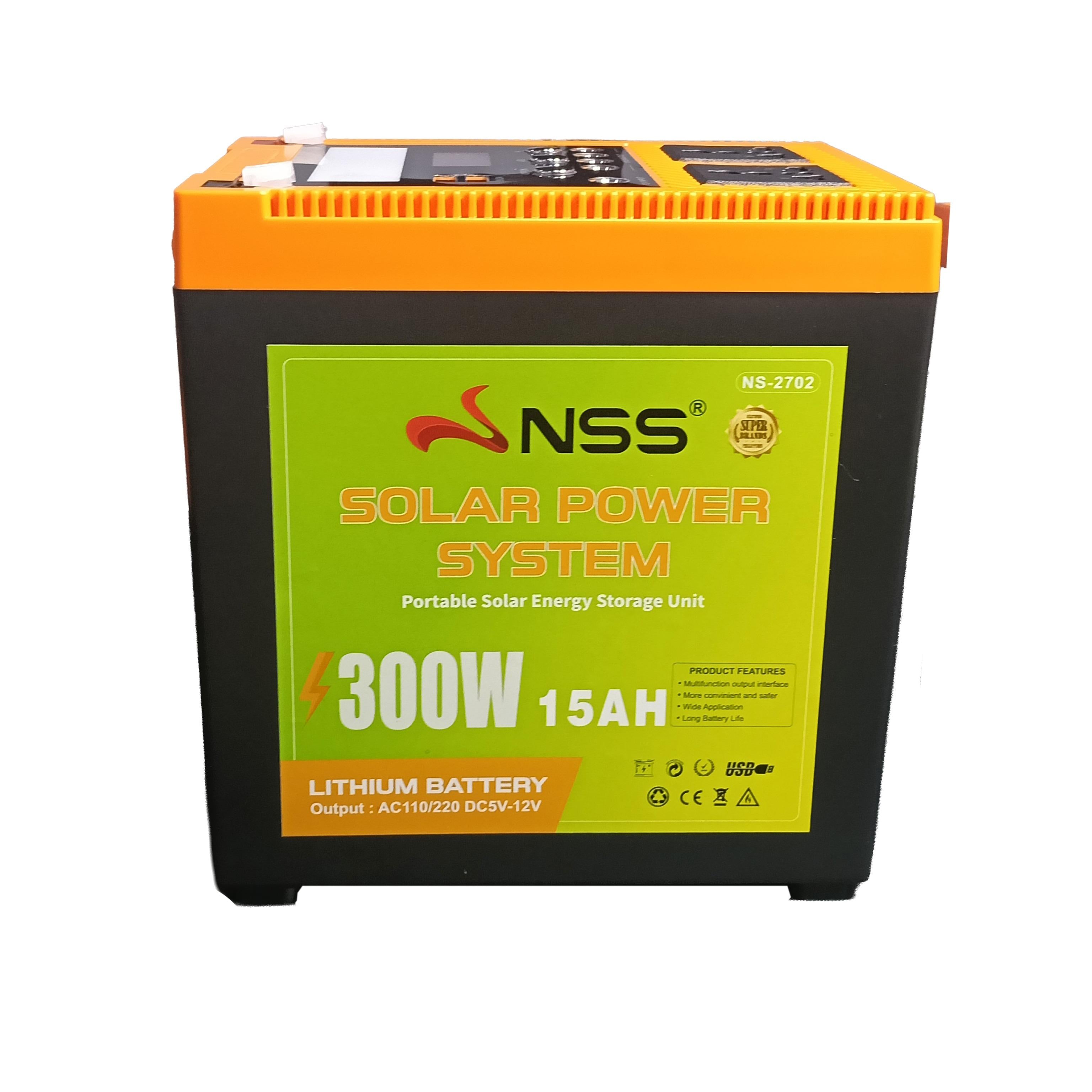 NSS [NEW LAUNCH] NO SOLAR PANEL 70W-1000W Portable Solar Power Station 60,000mAh Lithium Battery | NS-270 Series Solar Generator for Camping, Home Backup, & Outdoor Emergency Power | 220V AC Output Powerbank