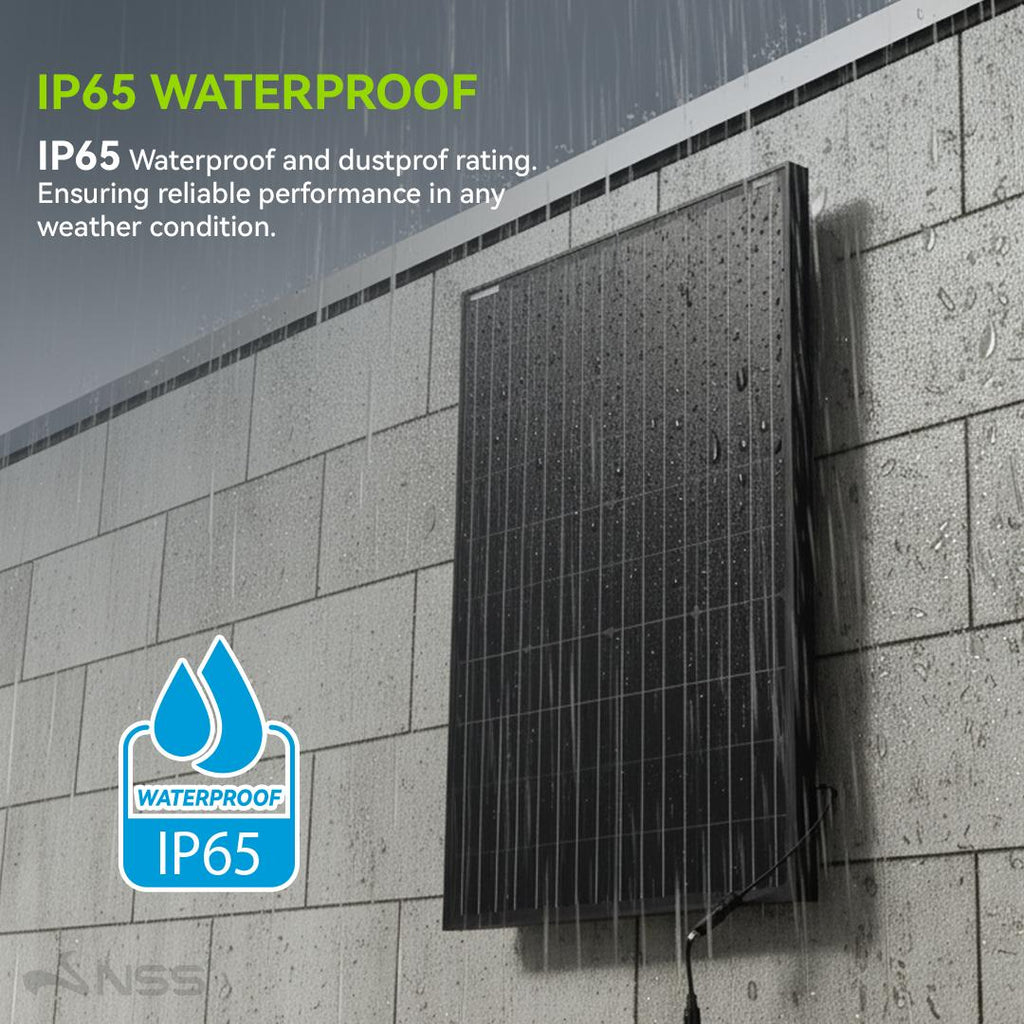 NSS [NEW LAUNCH] 150W Portable Power Station with Solar Panel Kit - Rechargeable Solar Generator, Multi-Function Output Ports, Emergency Battery Backup for Camping, Outdoor, & Home Blackout - NS-2586