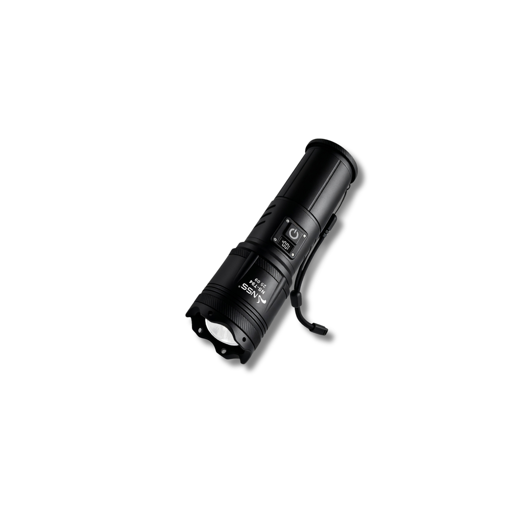 NSS 500W Zoomable Super Bright LED Flashlight