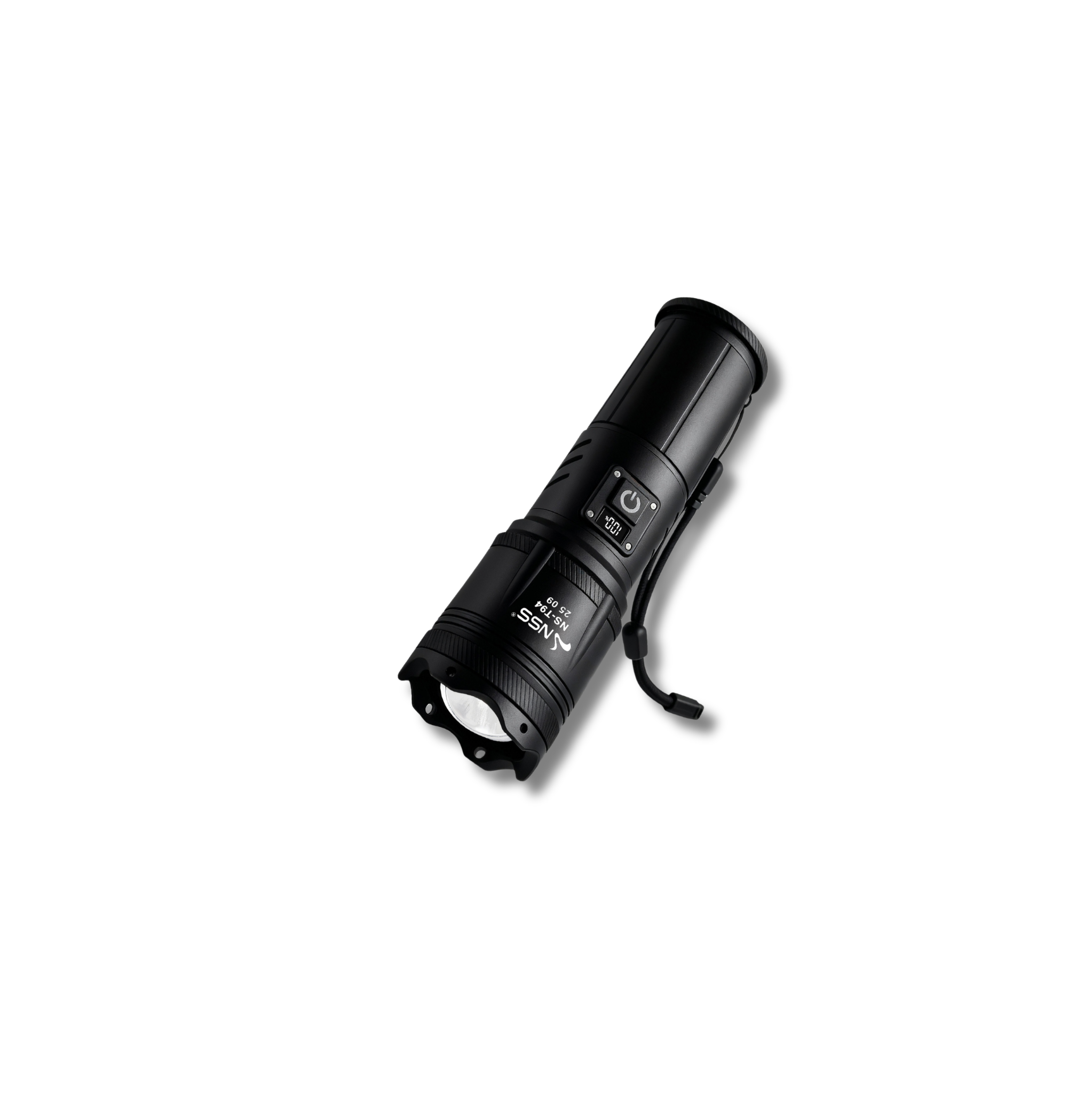 NSS 500W Zoomable Super Bright LED Flashlight