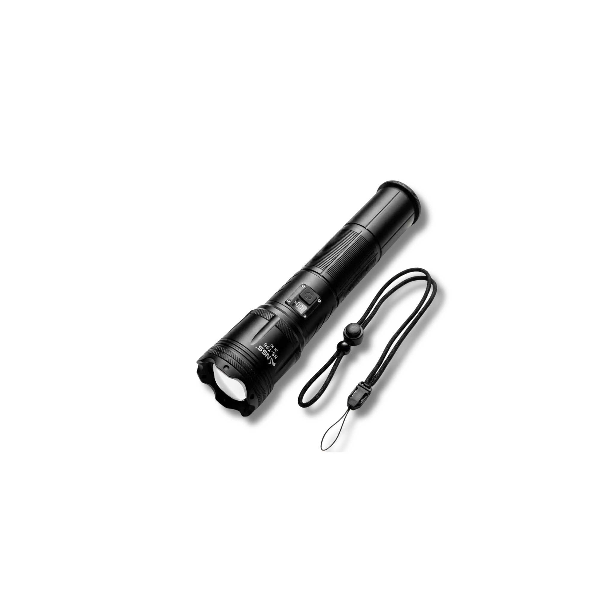 NSS 800W Zoomable 3 Modes Emergency  LED Flashlight